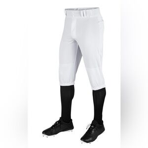 Champro Boy’s Triple Crown Baseball Pant Size Youth Medium White Knee-Length NWT